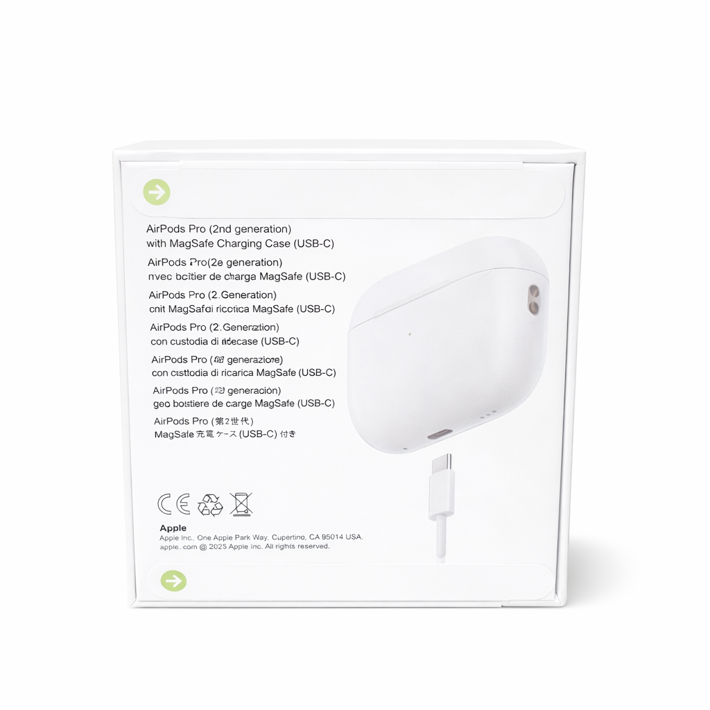 Pods Pro (2nd Generation) with MagSafe Charging Case (USB-C)